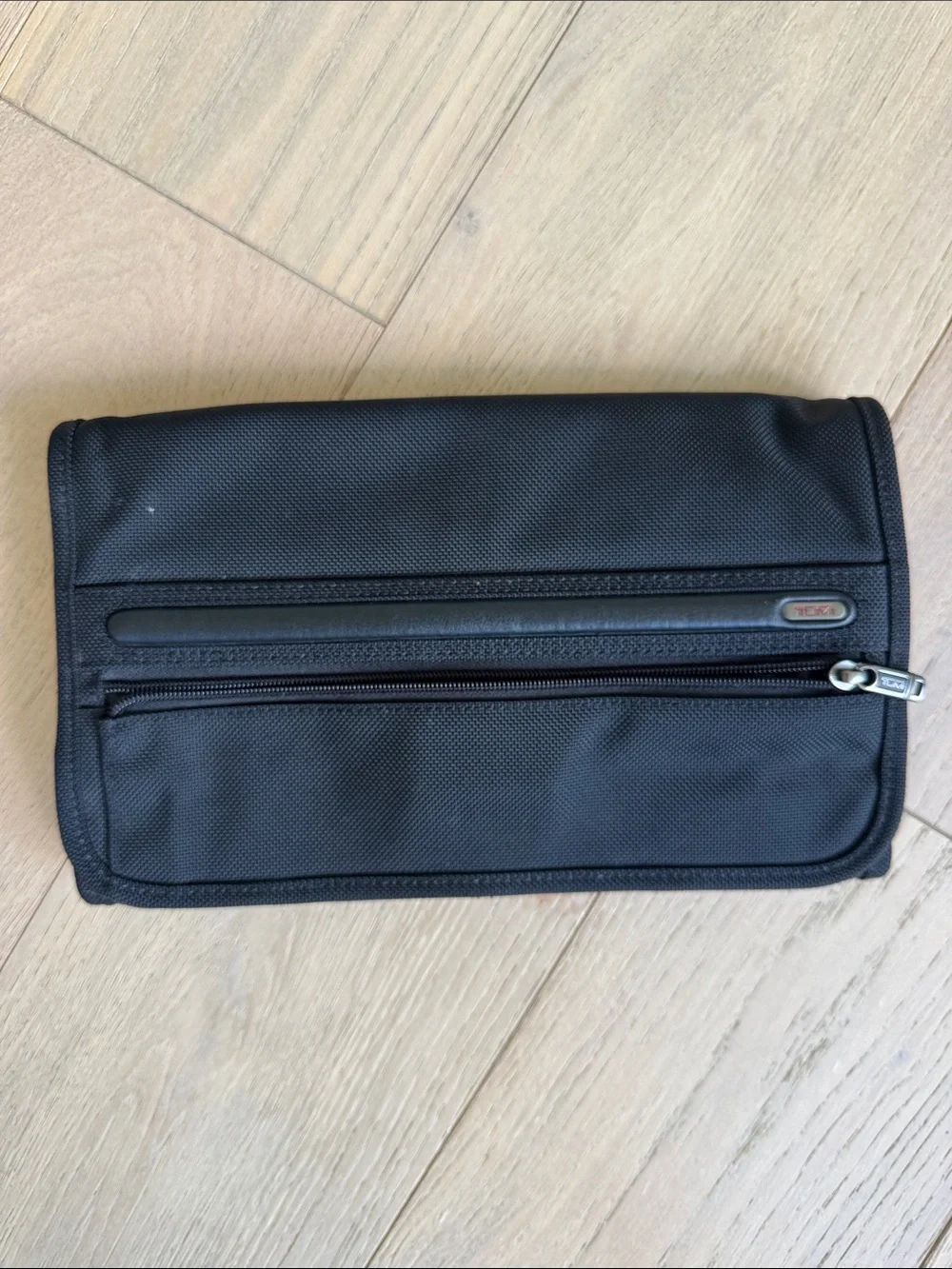 Tumi Black Toiletry/Travel Organizer Pouch